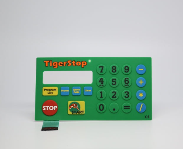 tigerstop version 4 keypad membrane